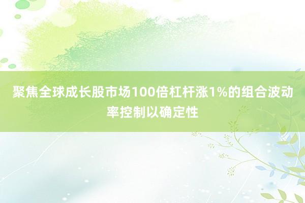 聚焦全球成长股市场100倍杠杆涨1%的组合波动率控制以确定性