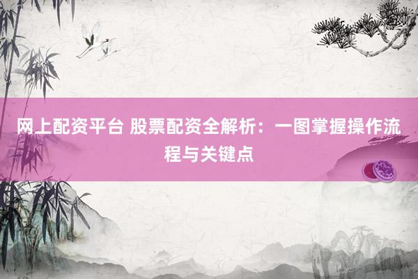 网上配资平台 股票配资全解析:一图掌握操作流程与关键点